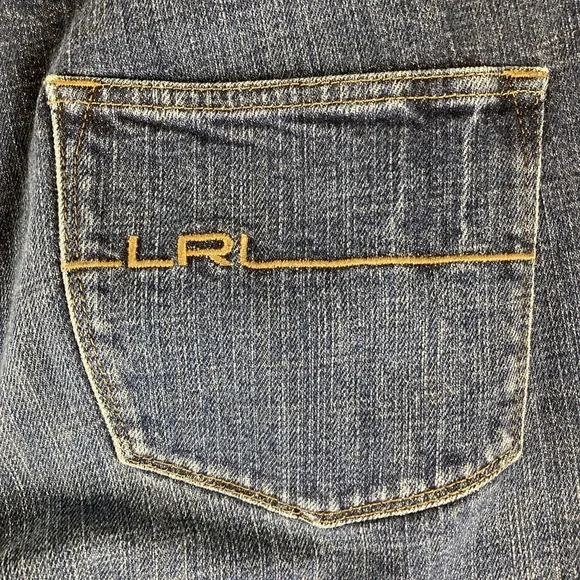 LRL Ralph Lauren Jeans Co Women's size 8 Blue Classic Stretch High Rise Denim - Picture 6 of 16